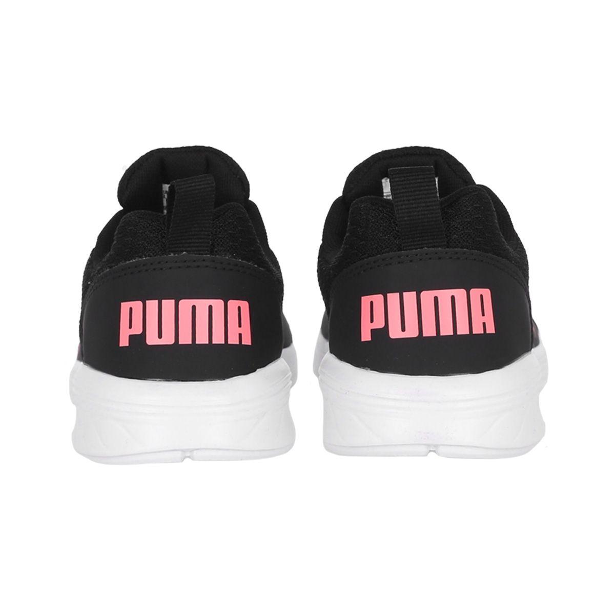 Zapatilla Puma NRGY Comet Joven White/Black/Ignite Pink-3