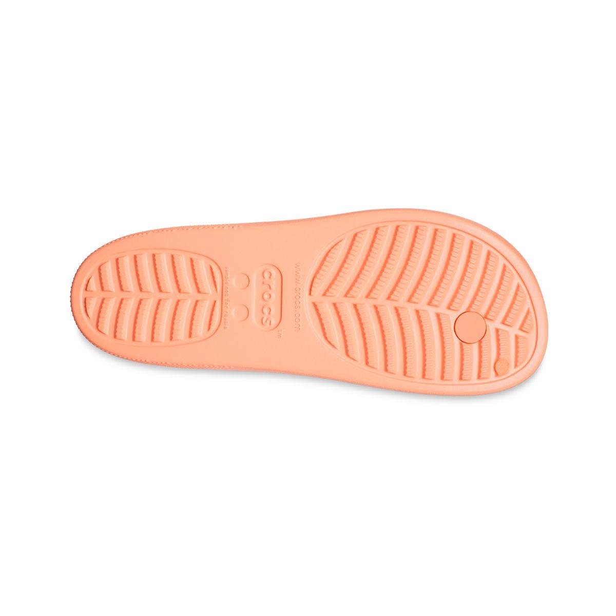 Sandalia Crocs Classic Platform Flip Flop Unisex Papaya-3