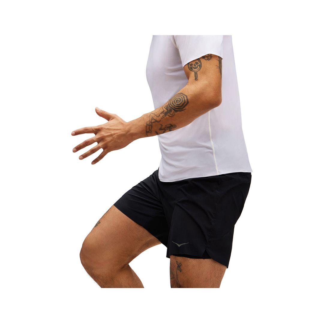 Short Hoka Glide 7 Hombre Blacks-2