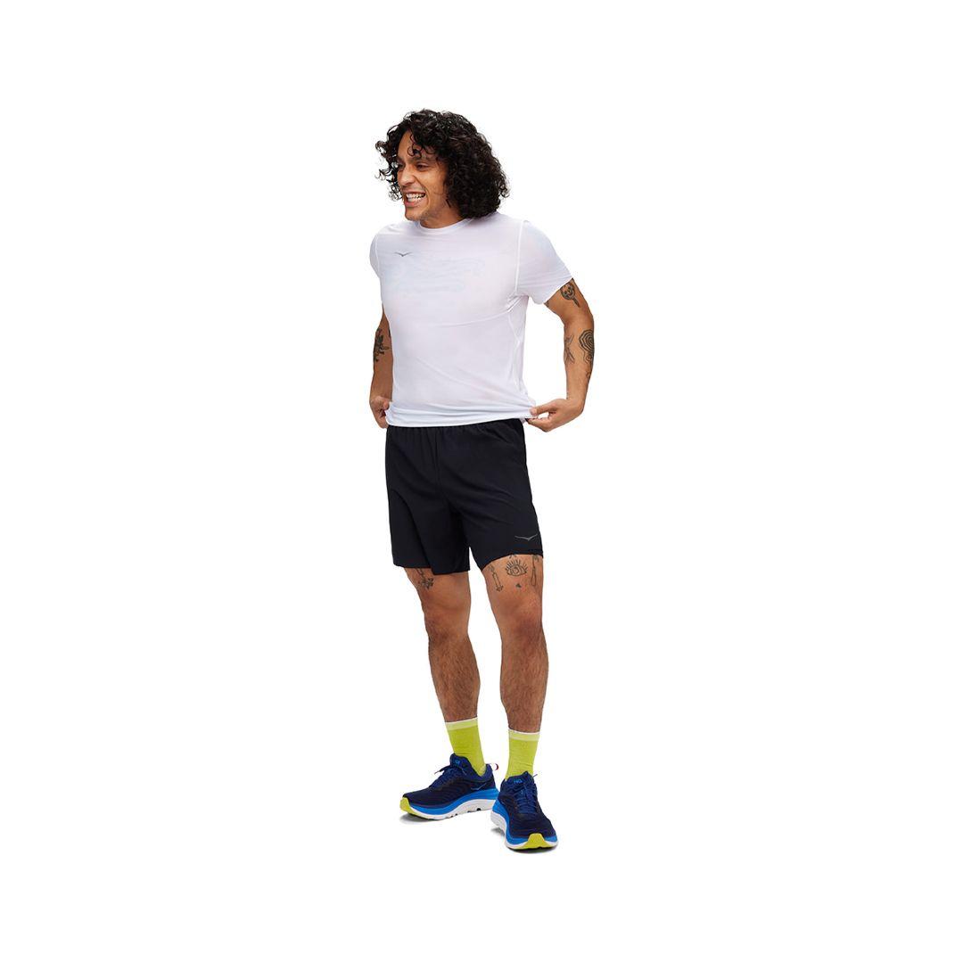 Short Hoka Glide 7 Hombre Blacks-3
