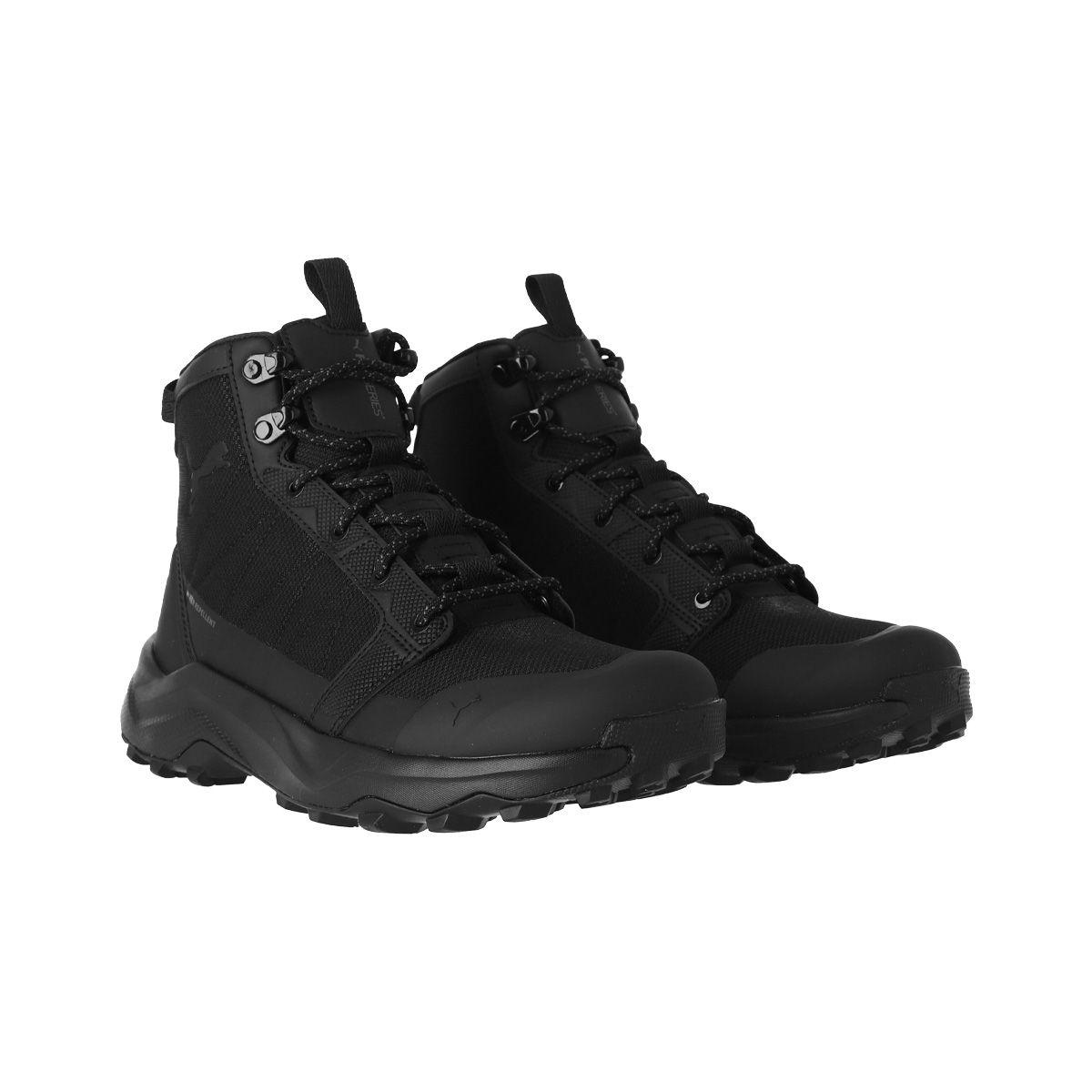 Zapatilla Puma Outdoor Boulder WTR Hombre Negras-2