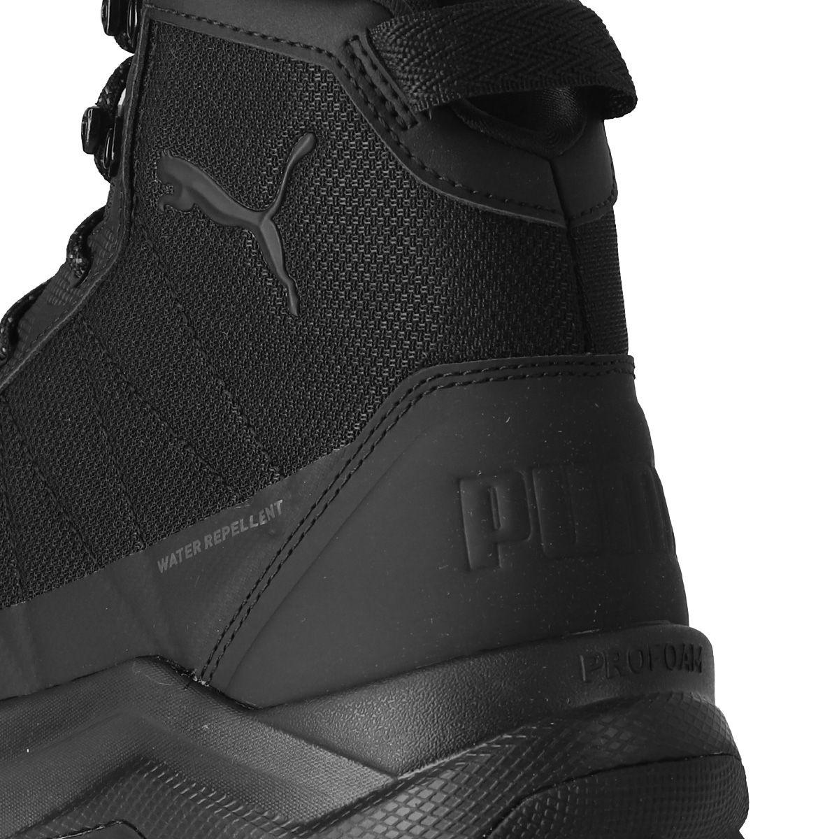 Zapatilla Puma Outdoor Boulder WTR Hombre Negras-5