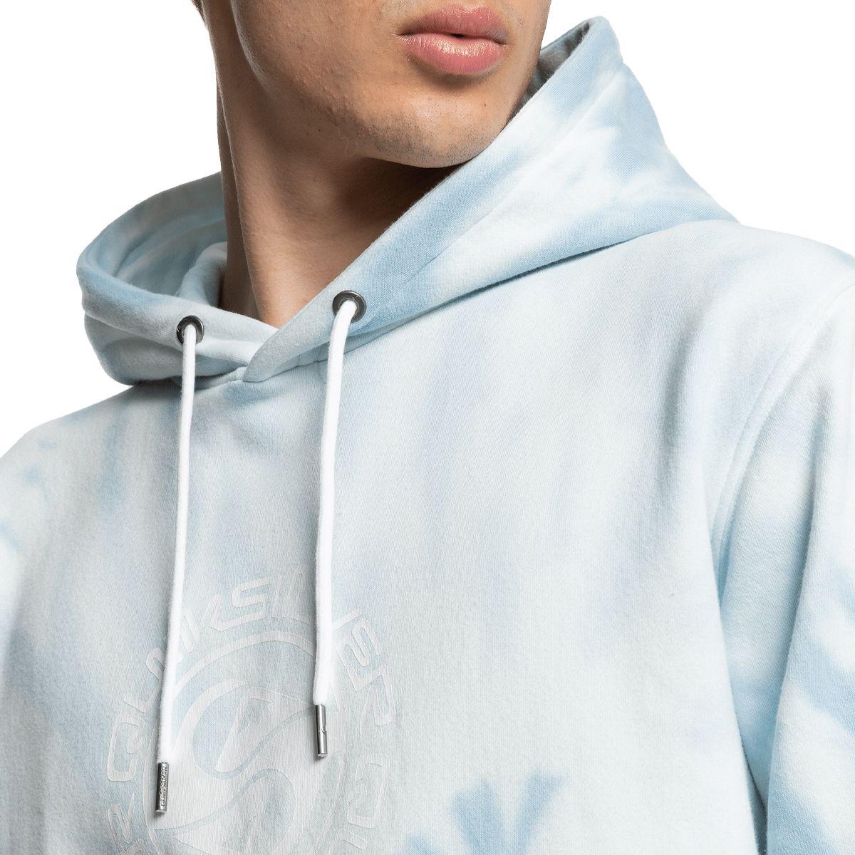 Polerón Quiksilver Salty Tie Dye Hombre Dreamblue-3