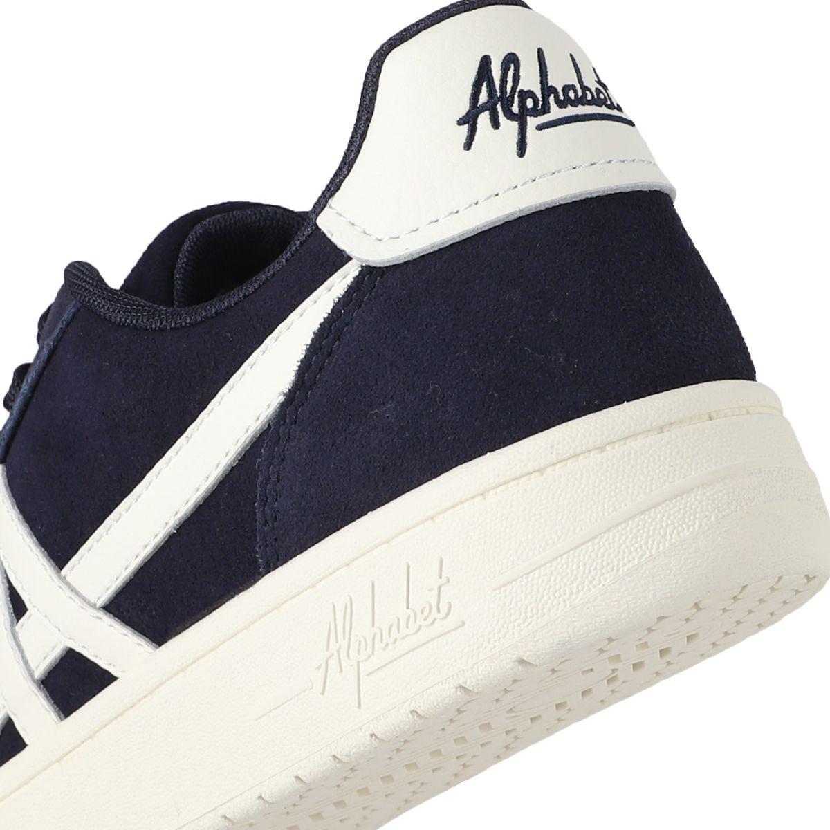 Zapatillas Hombre Round Low Alphabet Azules/Blancas-5