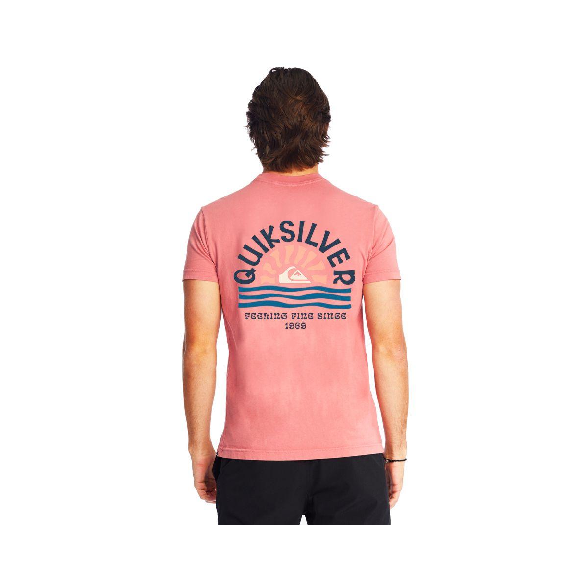 Polera Quiksilver Sunset Mind Hombre Rosette-2