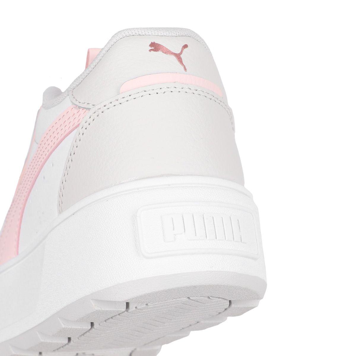 Zapatilla Puma Karmen Rebelle Mujer White/Pink-5
