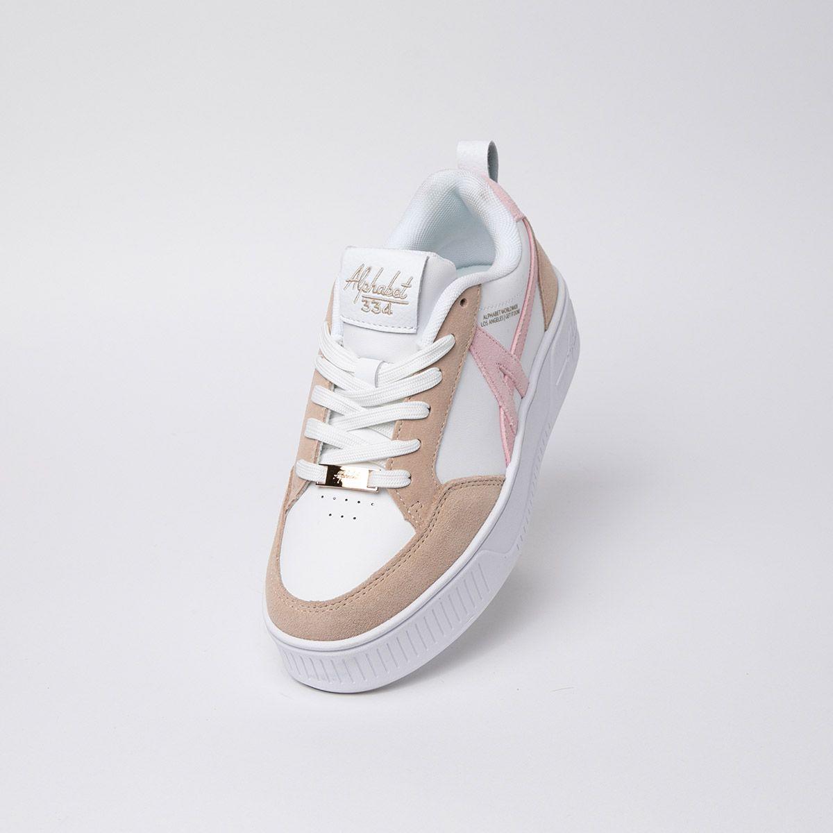 Zapatillas ALPHABET Rosado Mujer Cloud Walk Low 334-4