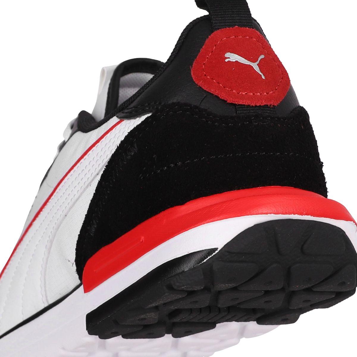 Zapatilla Puma R22 Hombre White/Black/Red-5