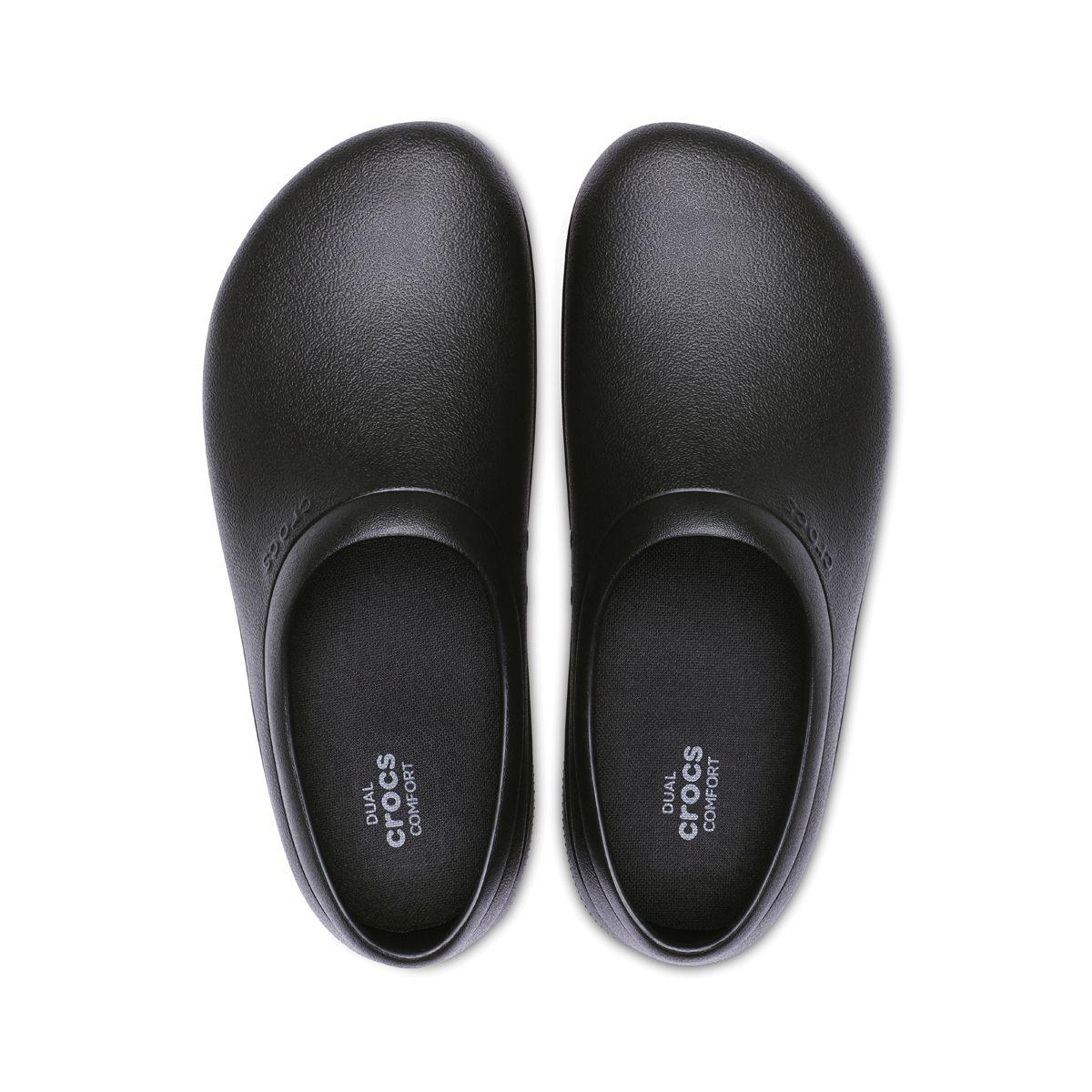 Zueco Crocs On The Clock Work Unisex Black-4