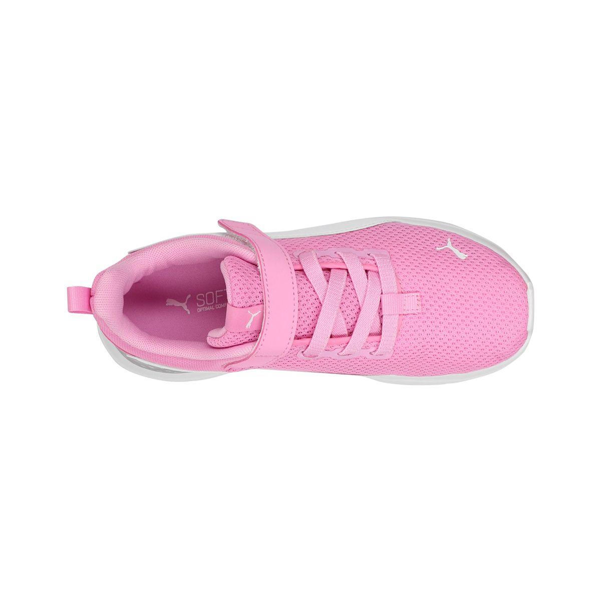 Zapatilla Puma Anzarun Lite Lilac Niñas Chiffon/White-4