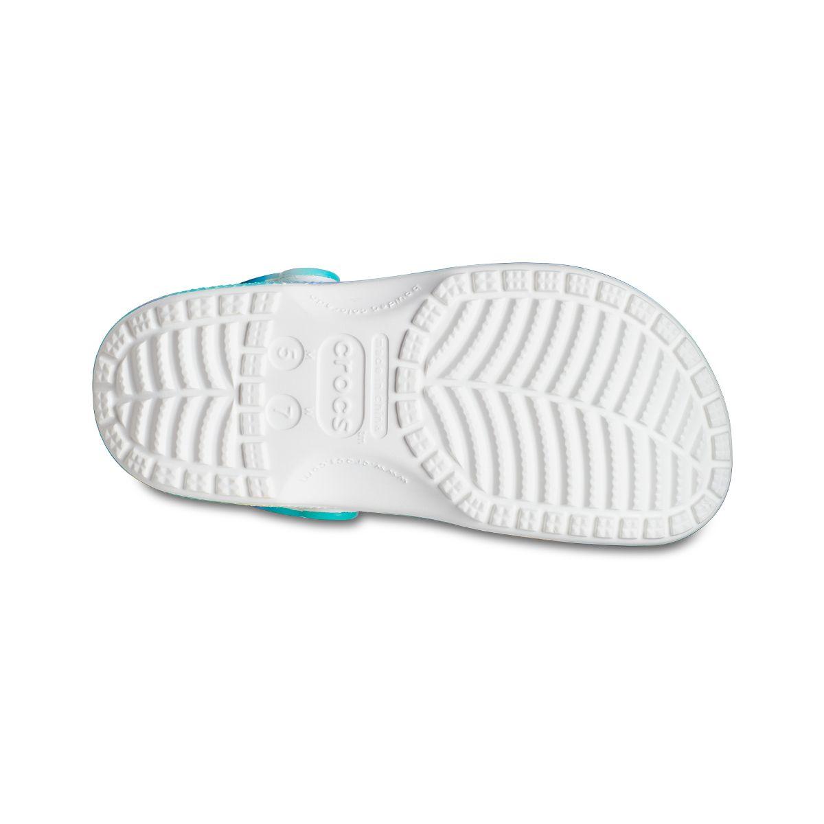 Zueco Crocs Classic Solarized Clog Unisex White/Multi-3