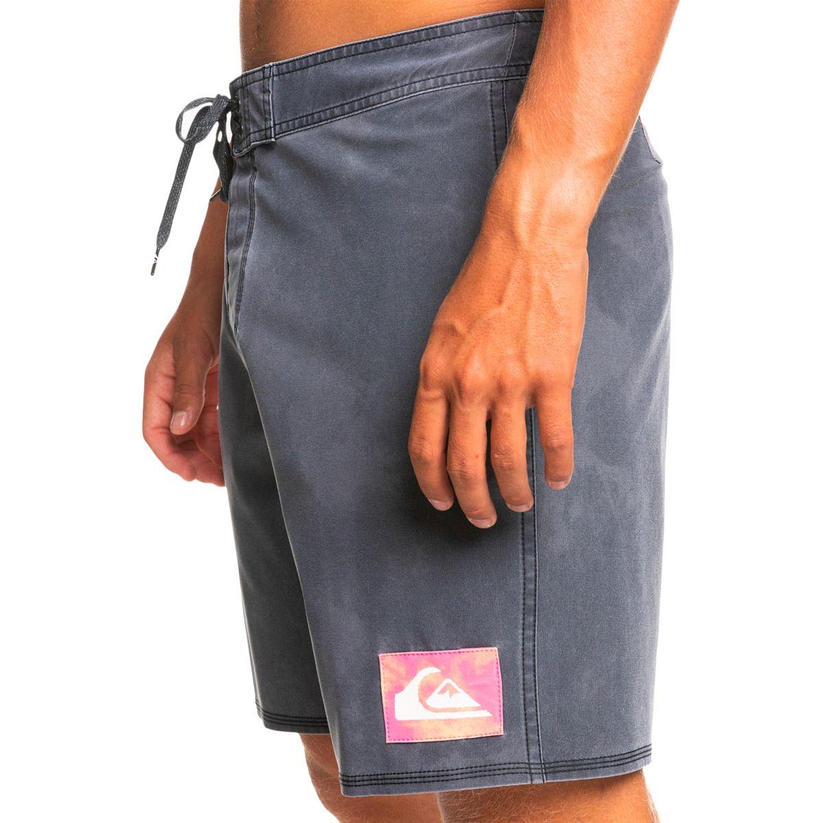 Boardshorts Quiksilver Surfsilk Acid Wash 18" Hombre Black-3