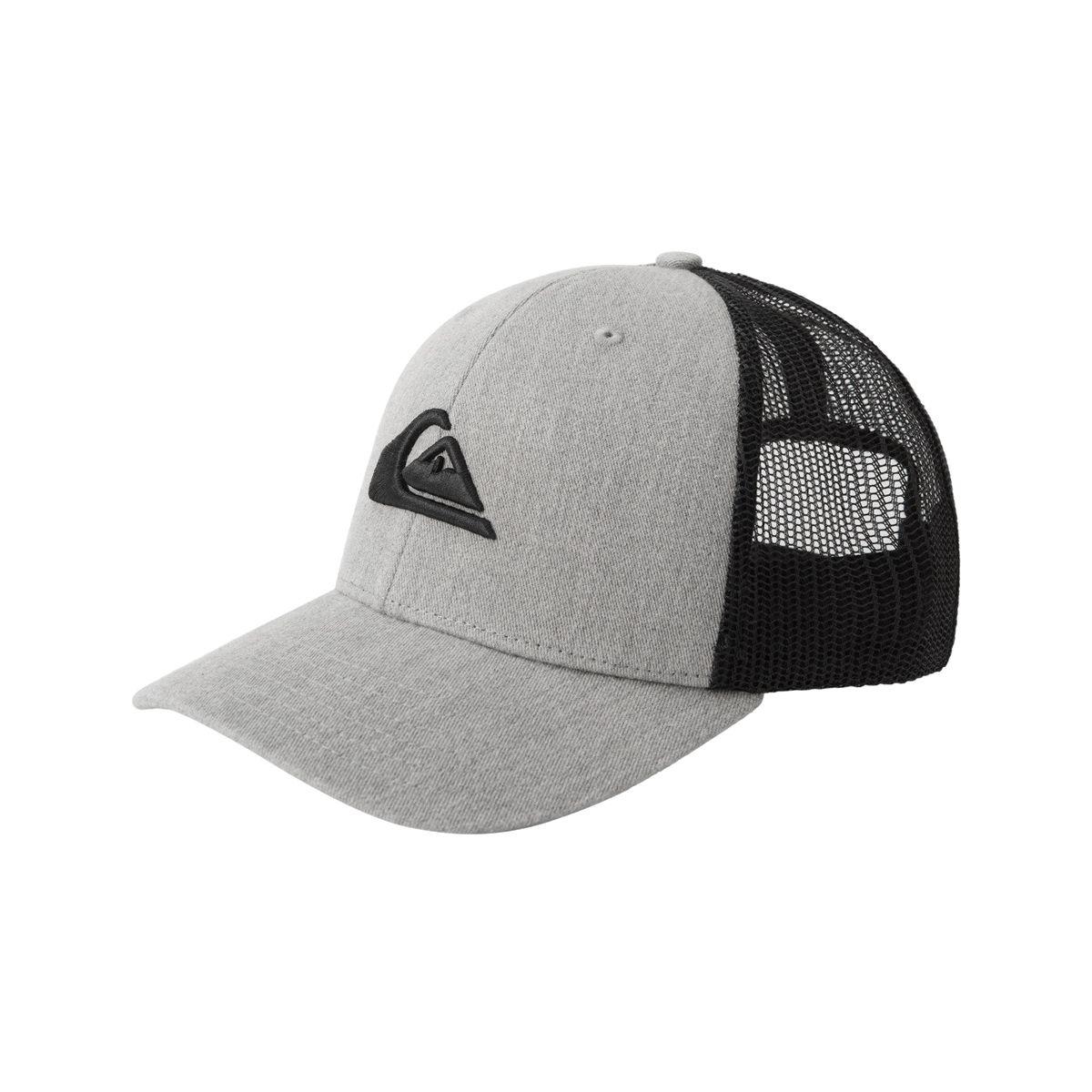 Jockey Quiksilver Grounder Trucker Hat Unisex Grey-1