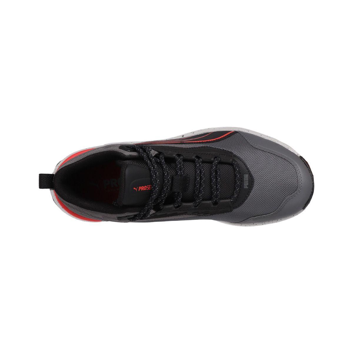 Zapatilla Puma Outdoor Obstruct Pro Mid Hombre Grises/Rojas-4