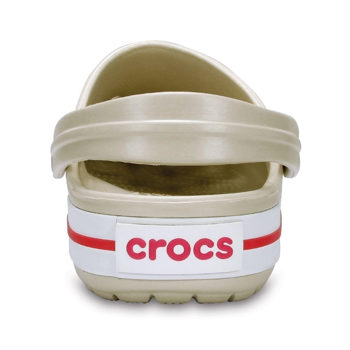 Zuecos Mujer Crocs Crocband Stucco/melon-4