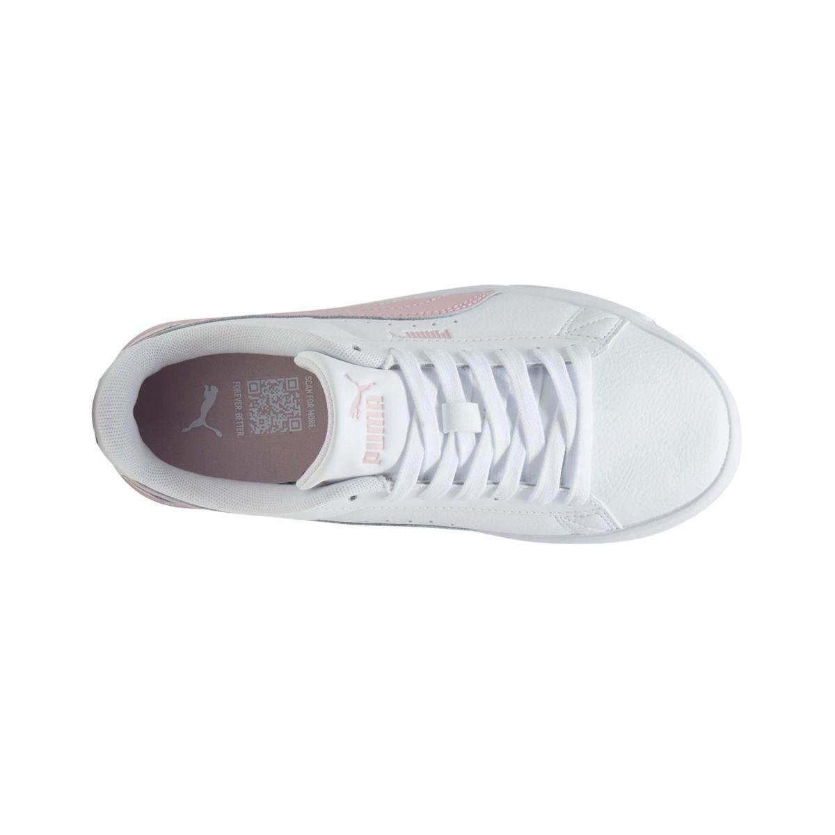 Zapatillas Joven Jada Classic Puma Blancas/Rosadas-4