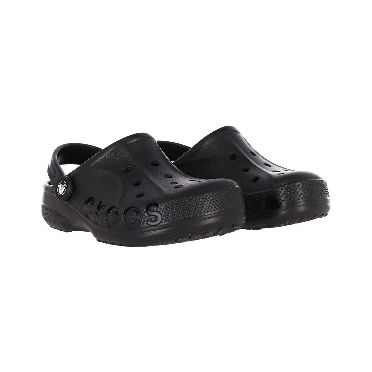 Zueco Crocs Baya Niños TD Negro-0