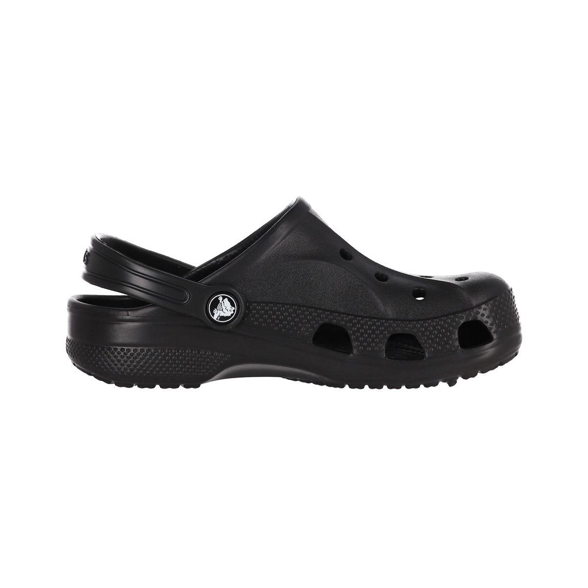 Zueco Crocs Baya Niños TD Negro-3