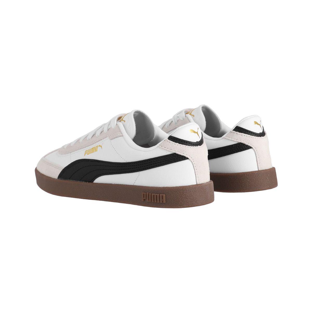 Zapatilla Puma Club II Era Hombre Blancas/Beige/Negras-3