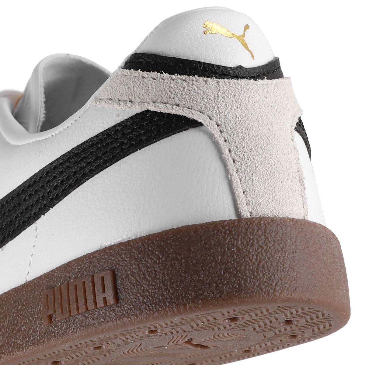 Zapatilla Puma Club II Era Hombre Blancas/Beige/Negras-5