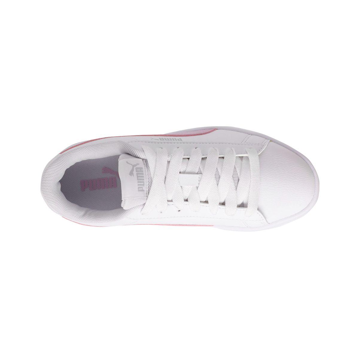 Zapatillas Urbanas Puma Rickie Classic Joven Blancas/Rosadas-4