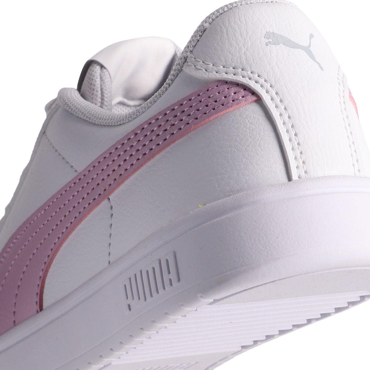 Zapatillas Urbanas Puma Rickie Classic Joven Blancas/Rosadas-5