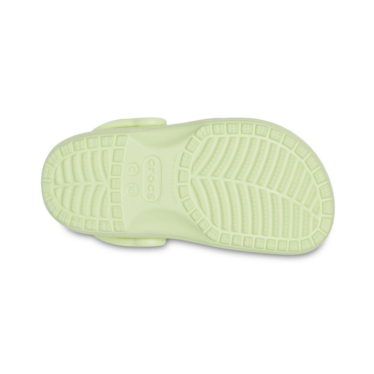 Zueco Crocs Classic Niño Lime Zest-3