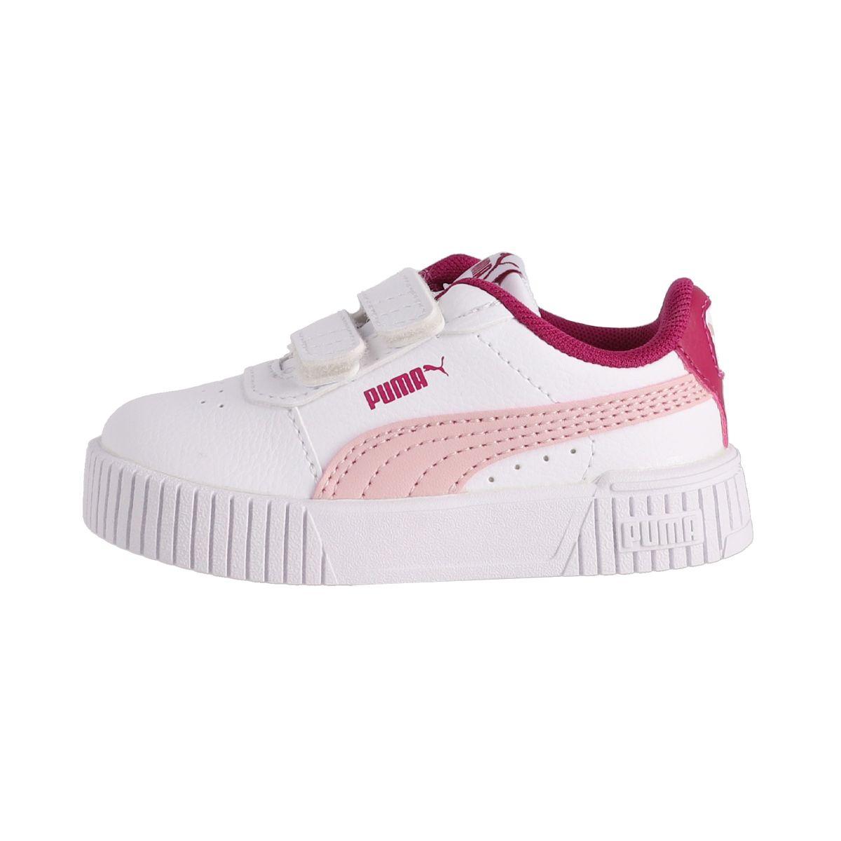Zapatilla Puma Urbanas Carina 2.0 Baby Blancas/Rosadas-0