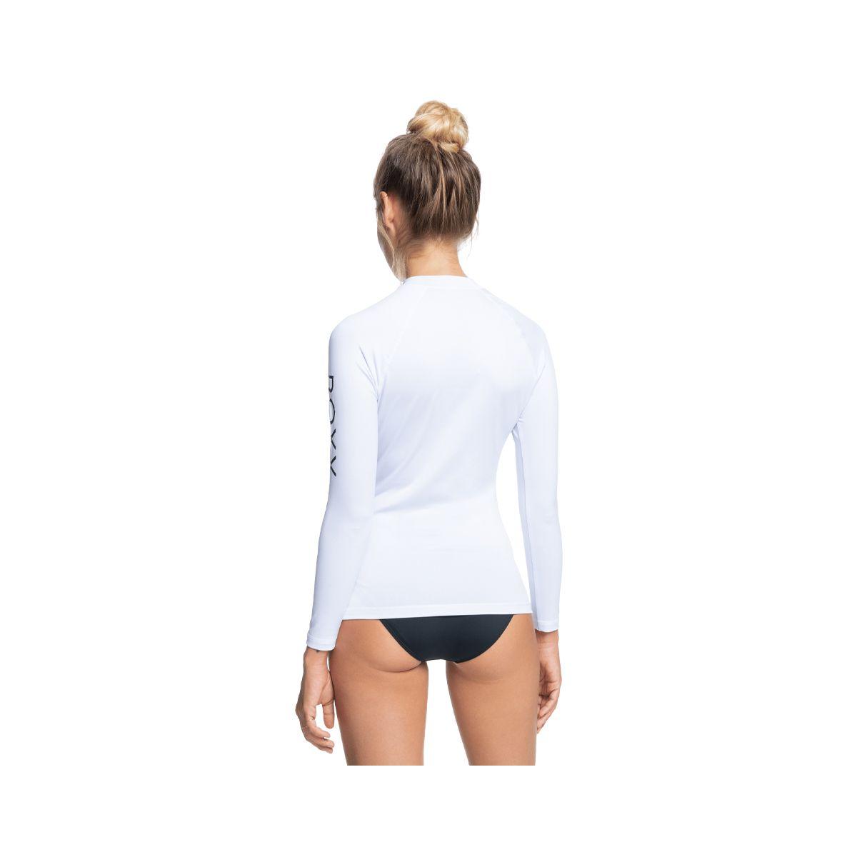 Rashguard Roxy Whole Hearted Mujer White-2
