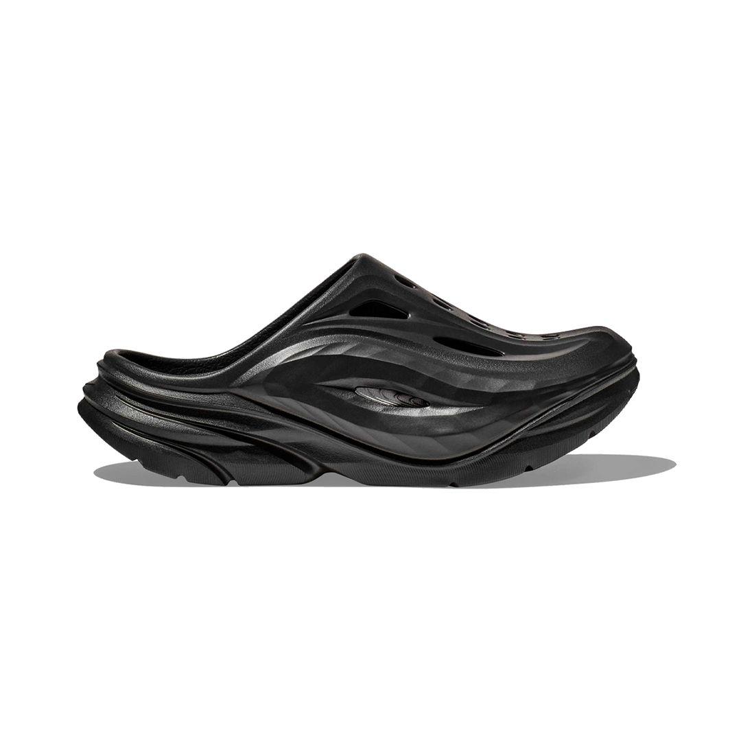 Sandalias Hoka Ora Recovery Mule Hombre Black-0