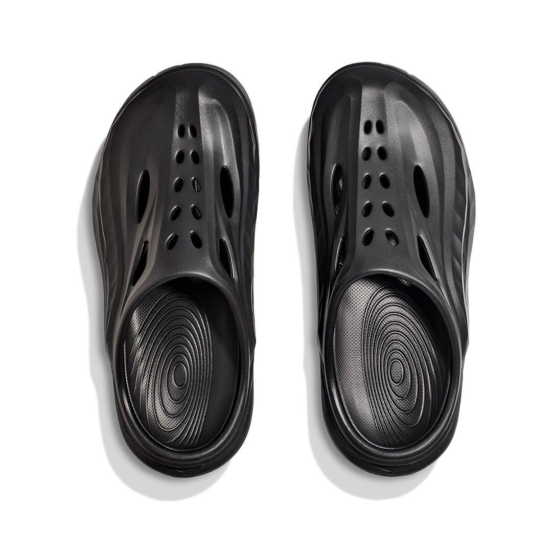 Sandalias Hoka Ora Recovery Mule Hombre Black-1