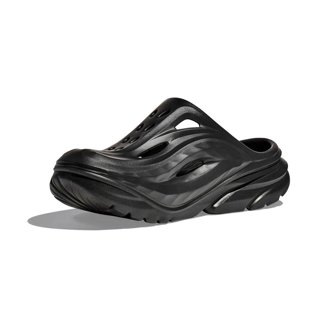Sandalias Hoka Ora Recovery Mule Hombre Black-2