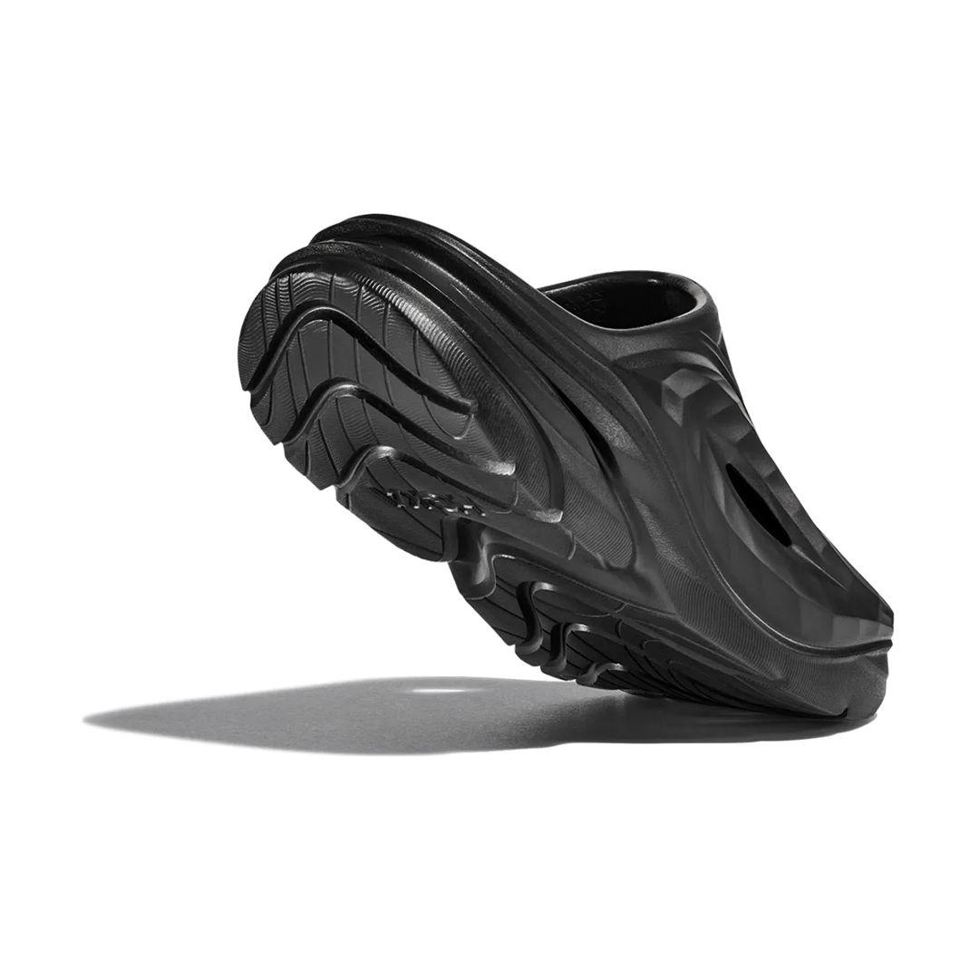 Sandalias Hoka Ora Recovery Mule Hombre Black-3