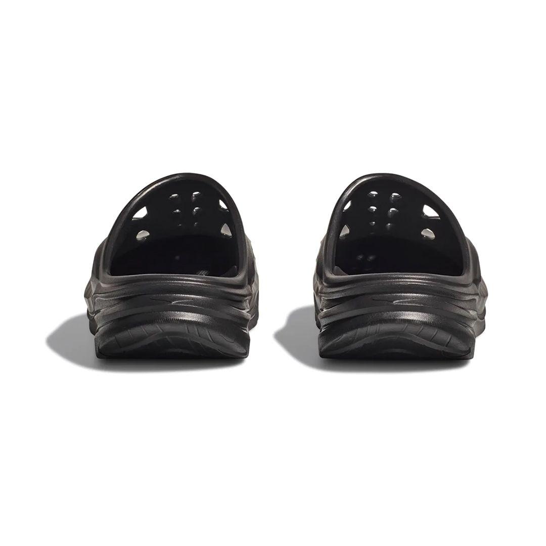 Sandalias Hoka Ora Recovery Mule Hombre Black-4