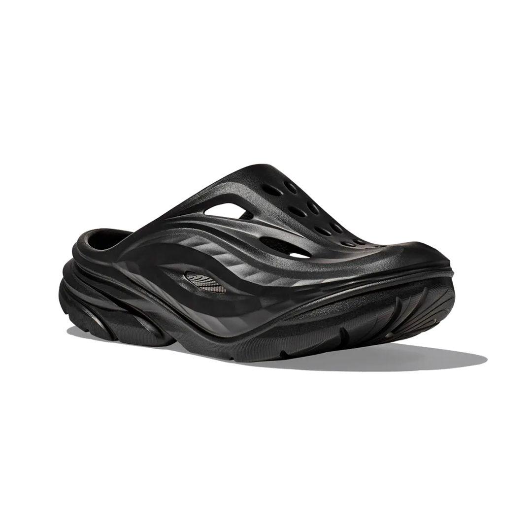 Sandalias Hoka Ora Recovery Mule Hombre Black-5