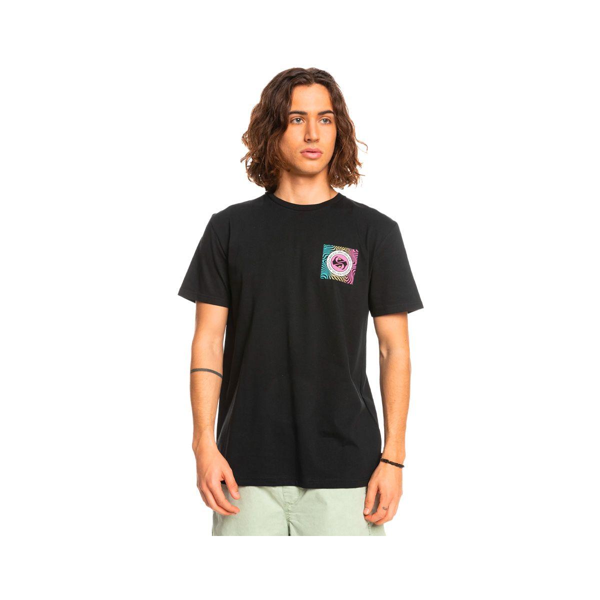 Polera Hombre  Quiksilver Shadow Groove Negro-0