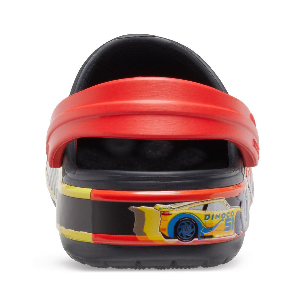 Zueco Crocs Fun Lab Cars Niño Red-4