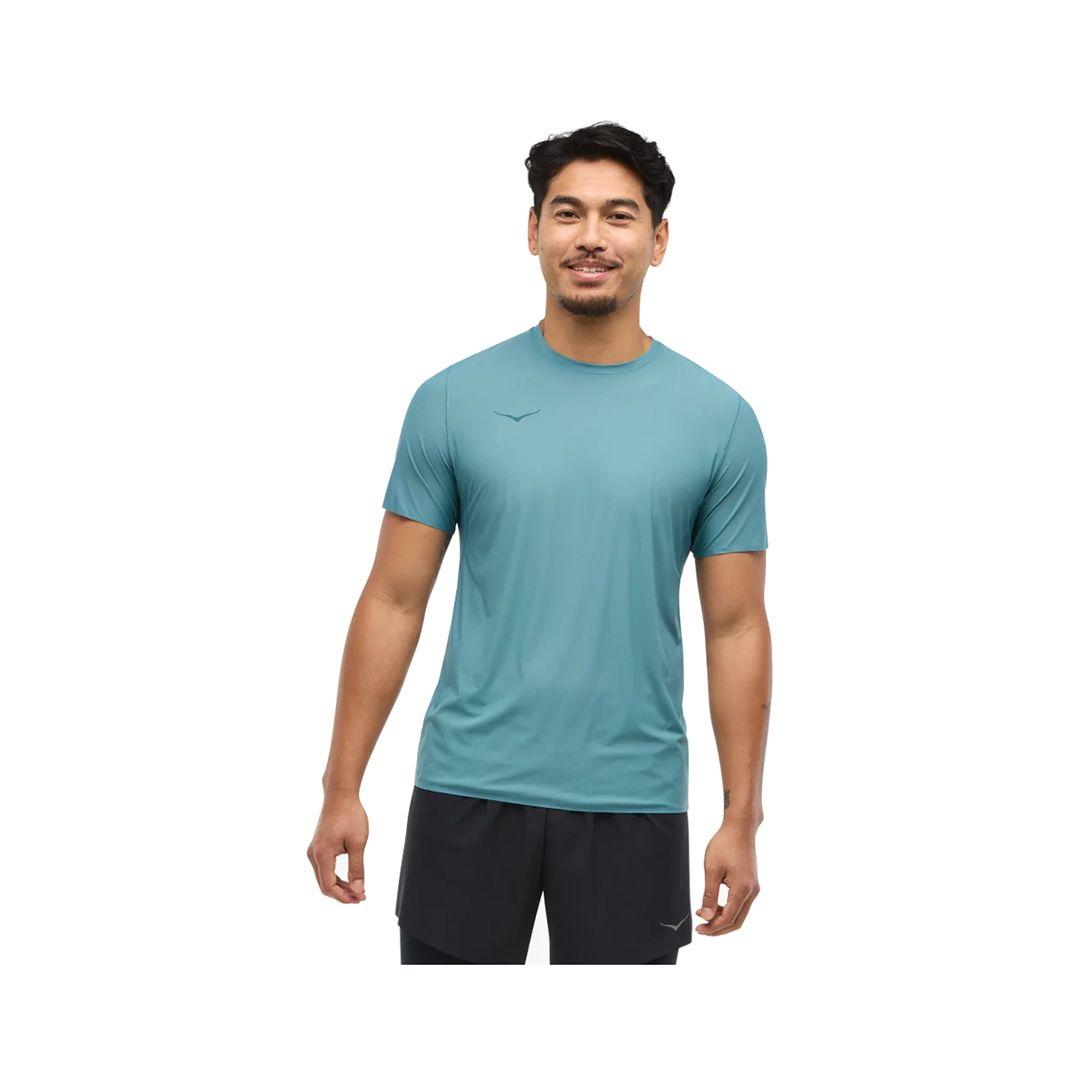 Polera Hoka Airolite Run Hombre Sky Blue-0
