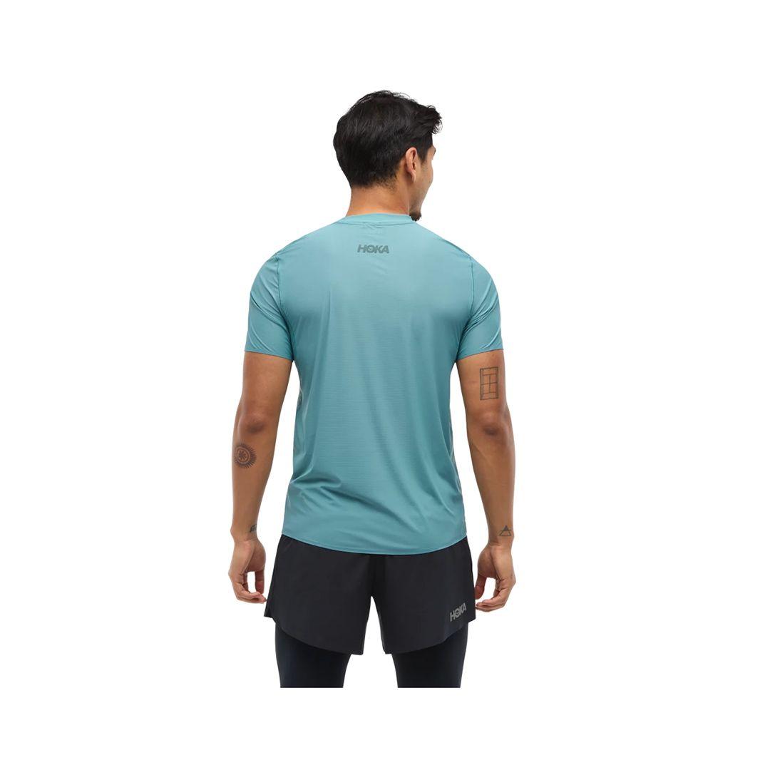 Polera Hoka Airolite Run Hombre Sky Blue-1