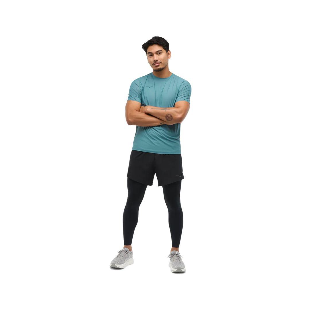 Polera Hoka Airolite Run Hombre Sky Blue-2