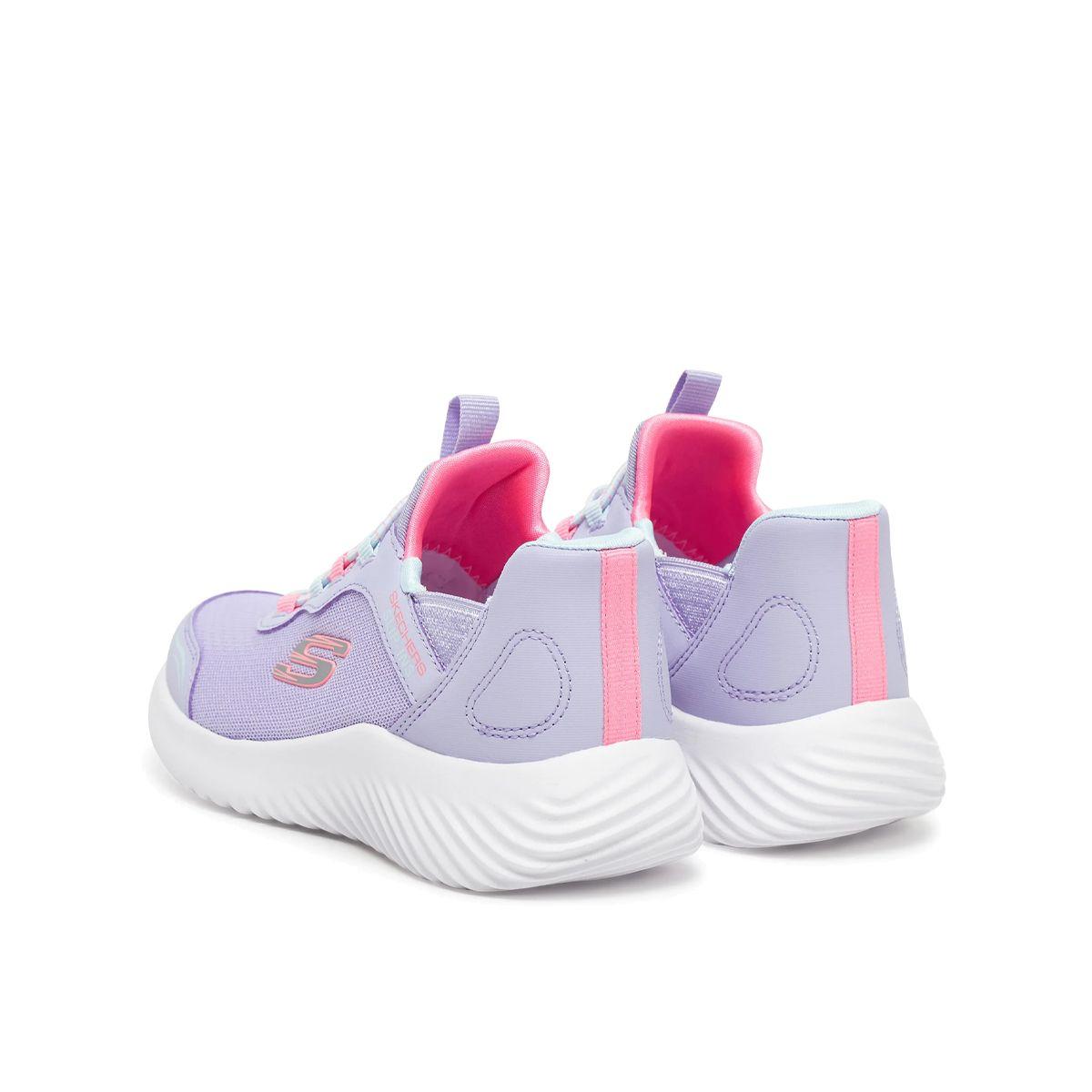 Zapatillas Joven Bunder Simple Cute Skechers Lilas/Blancas-3