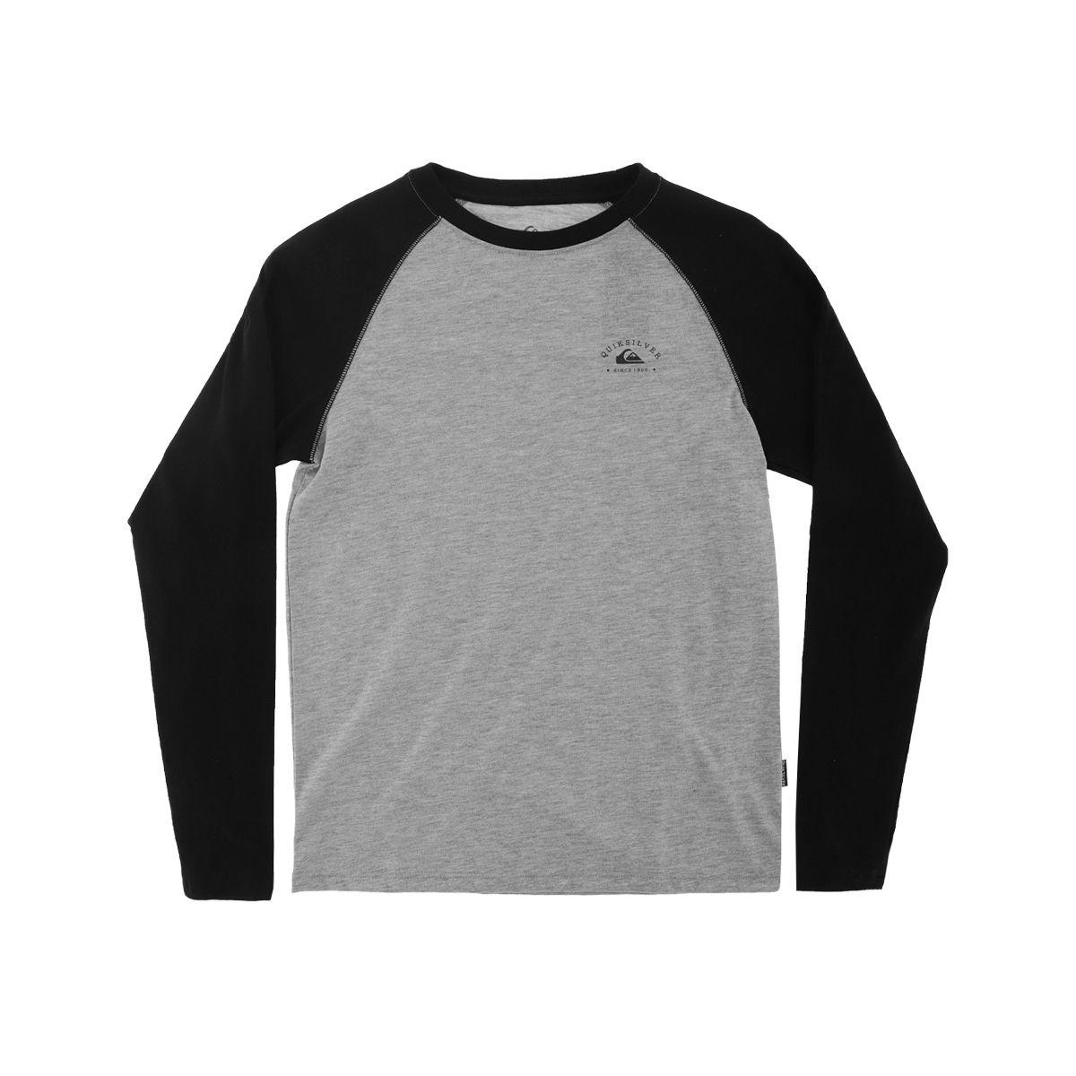 Polera Quiksilver Clasica ML Niño Black-0