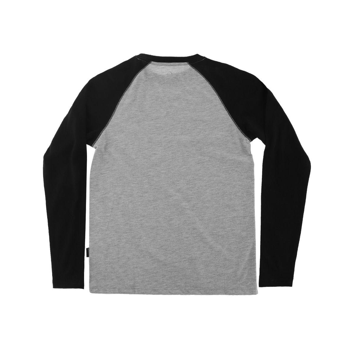 Polera Quiksilver Clasica ML Niño Black-1
