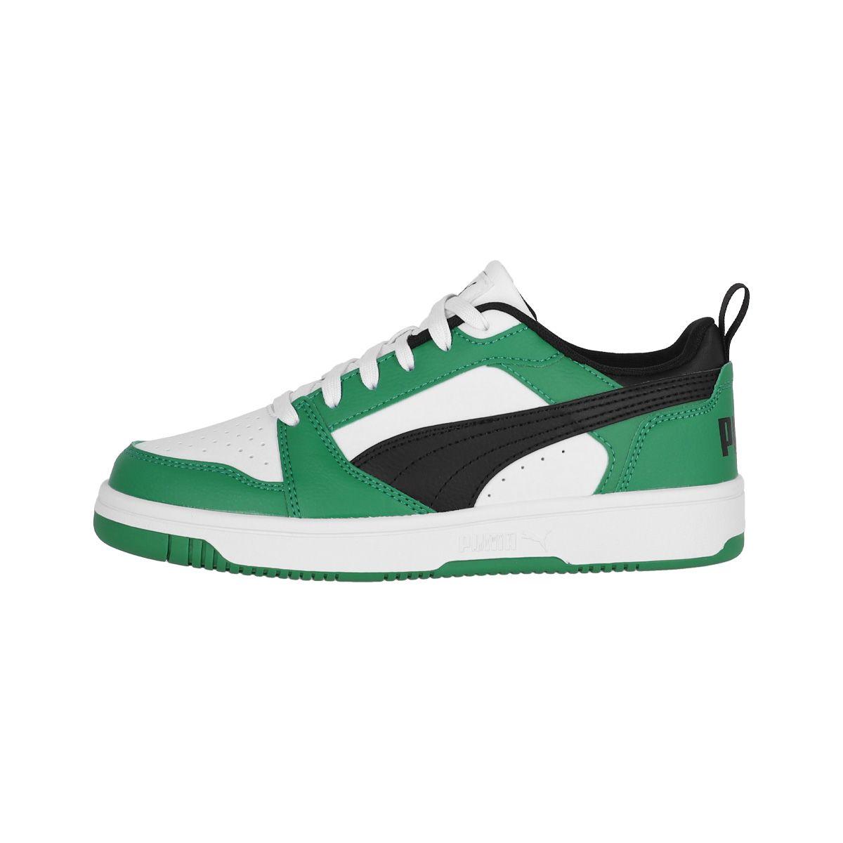 Zapatilla Puma Rebound V6 Low Joven Verde-0