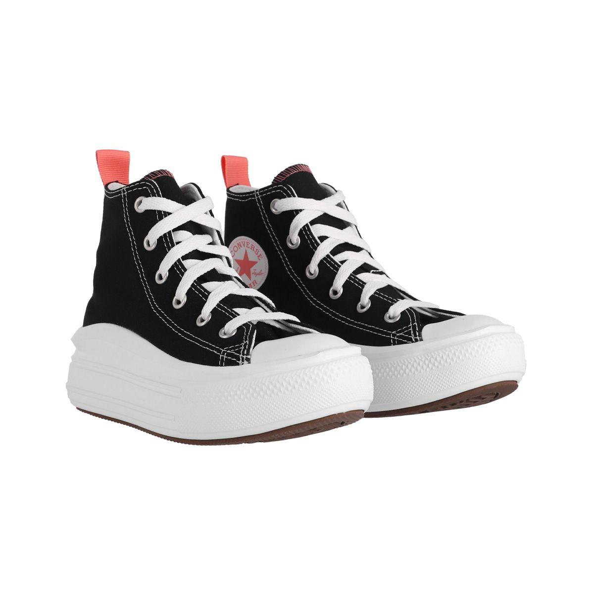Zapatillas Converse Chuck Taylor All Star Move Niños Negra-2