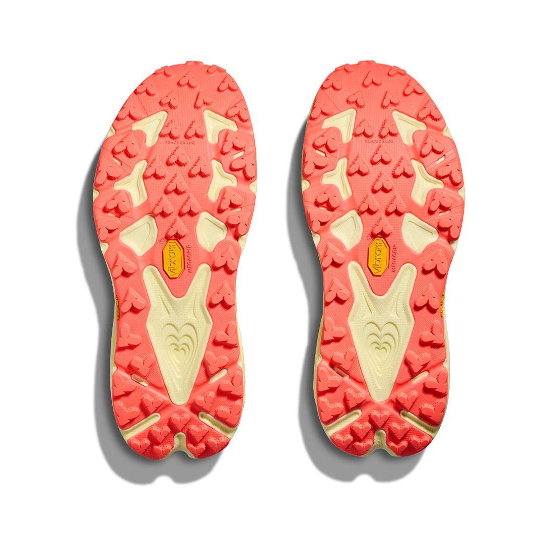 Hoka Speedgoat 7 Mujer Vintage Yellow/Neon Flame-5