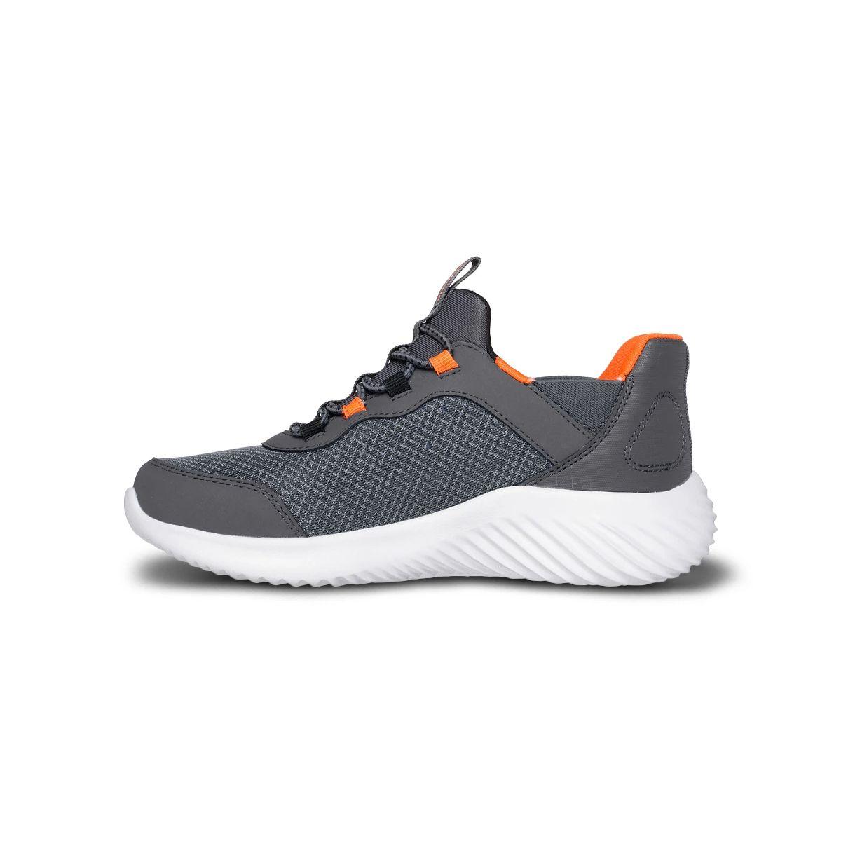 Zapatillas Joven Bounder-Brisk-Burst Skechers Gris-0