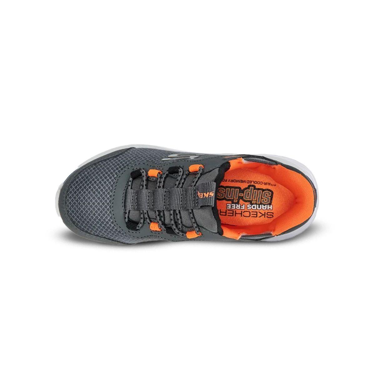 Zapatillas Joven Bounder-Brisk-Burst Skechers Gris-4