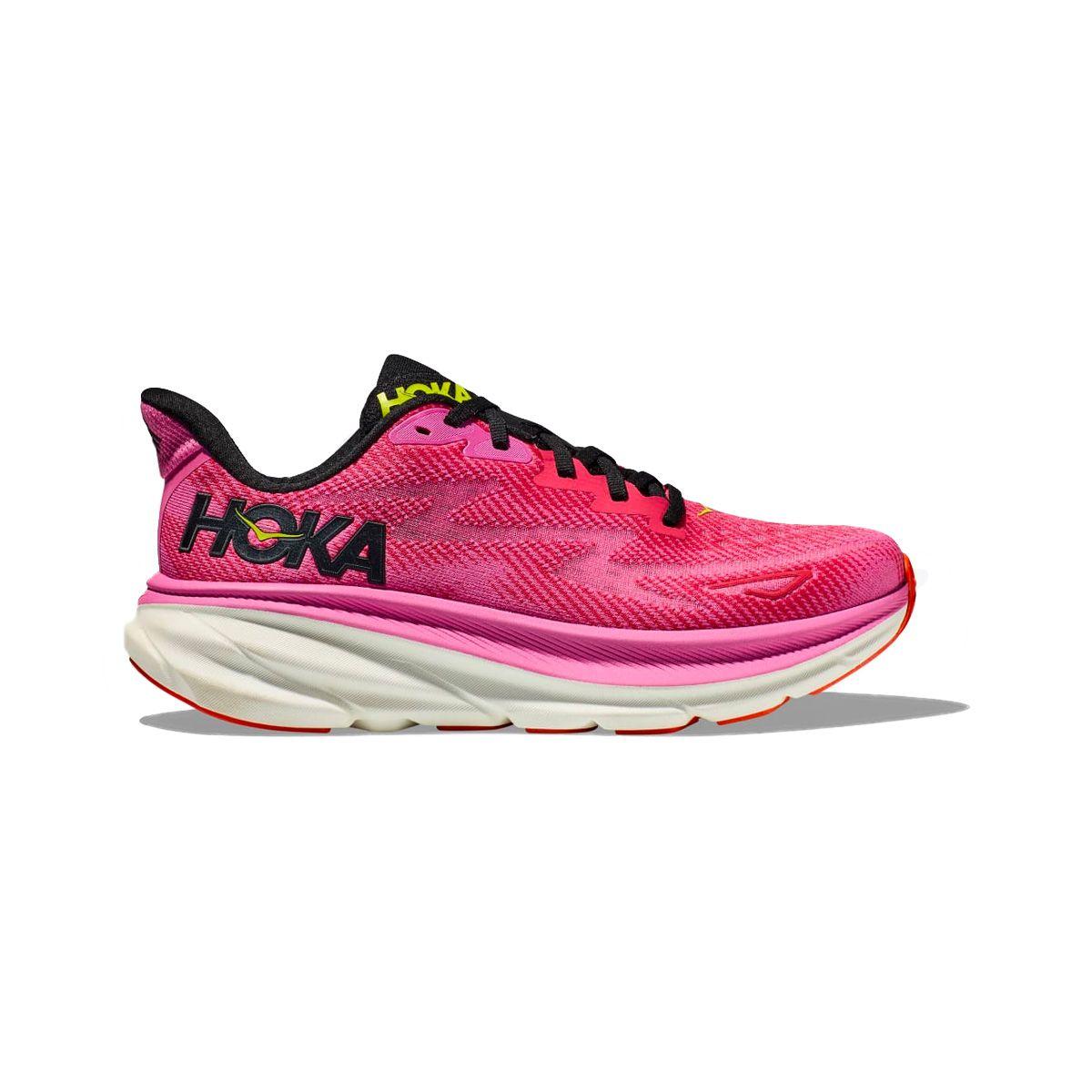 Zapatillas Mujer Running Hoka Clifton 9 Rosado-0