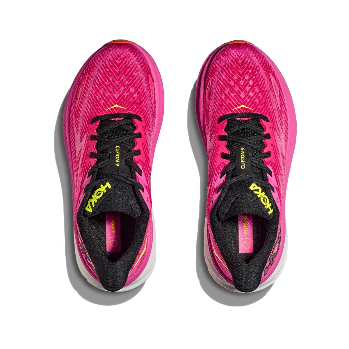 Zapatillas Mujer Running Hoka Clifton 9 Rosado-1